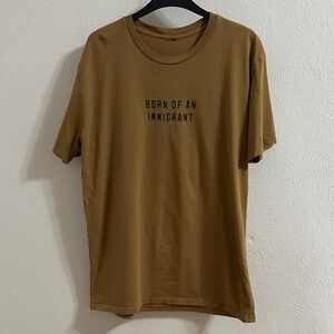 Born of an Immigrant Back Graphic T-Shirt